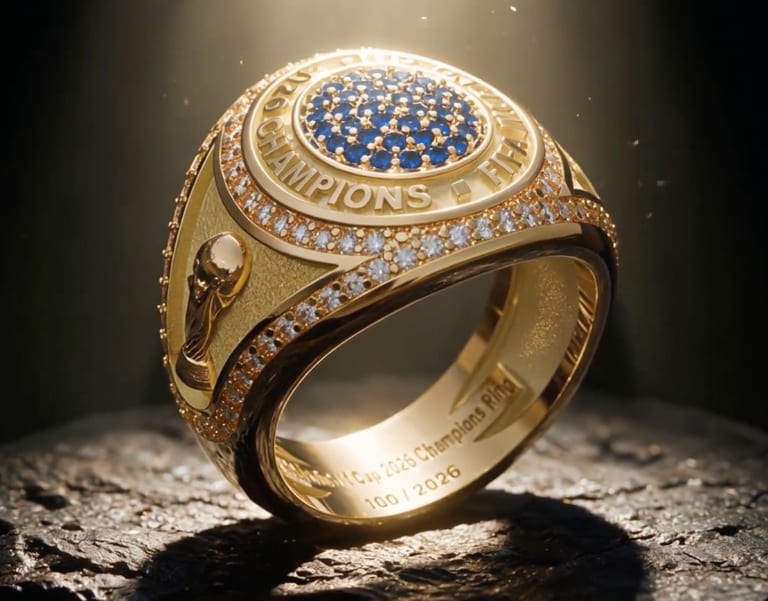 De kampioenschapsring van de Fifa.