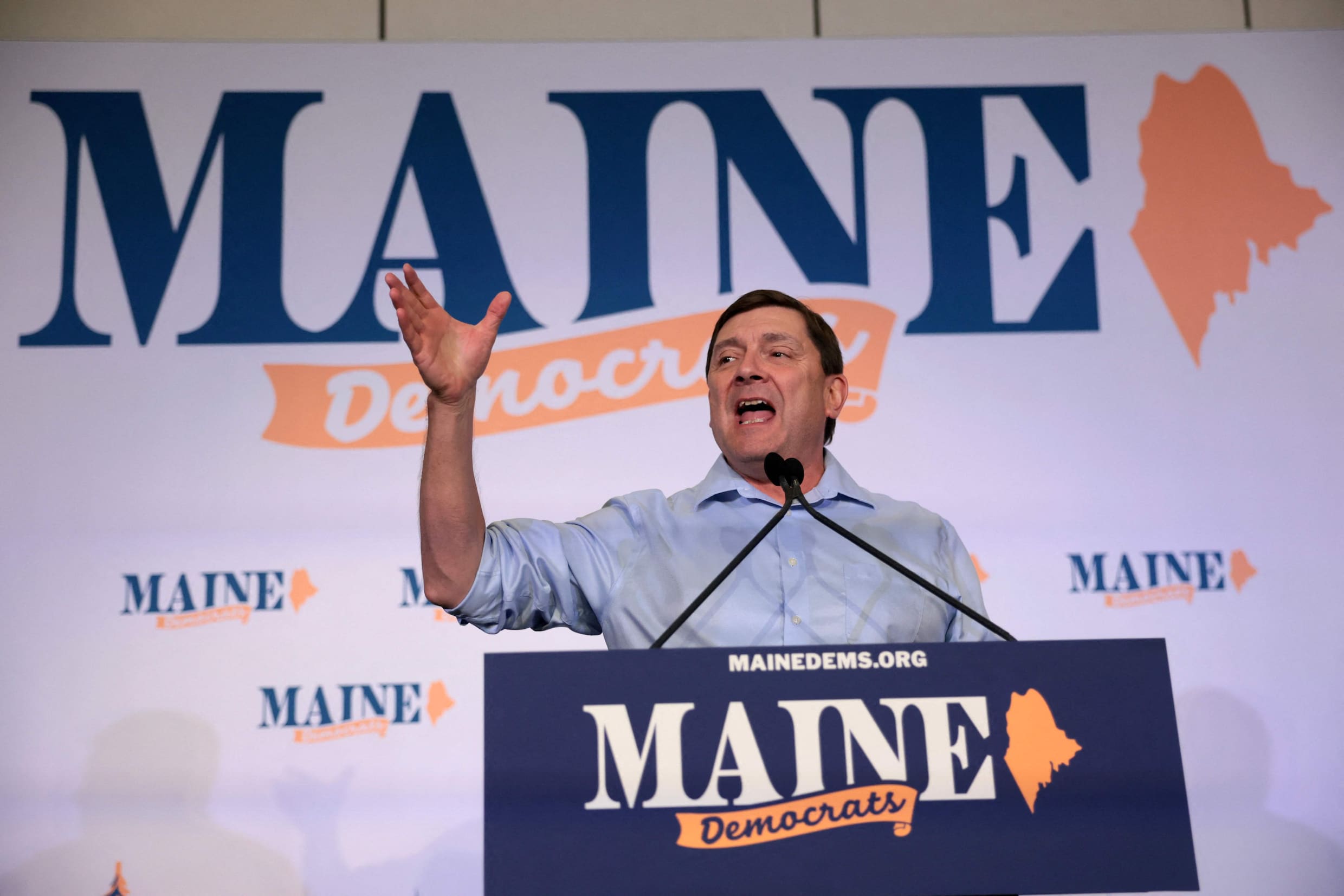 Troy Jackson is verkozen tot nieuwe Democratische Senaatskandidaat in Maine. 