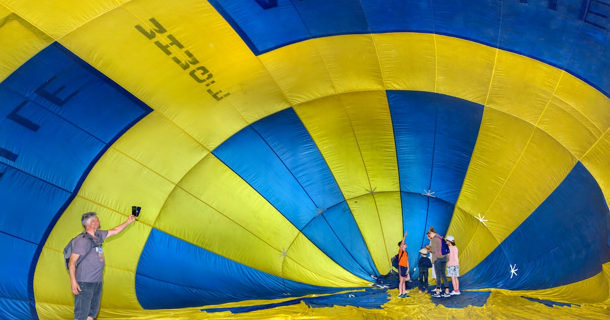Als de lucht boven Joure vol hangt met luchtballonnen, kijkt deze fotograaf ook rond op de grond