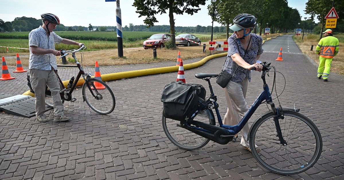 In de brandende bossen rond Venray loert nog een gevaar: onontplofte granaten uit de Tweede Wereldoo