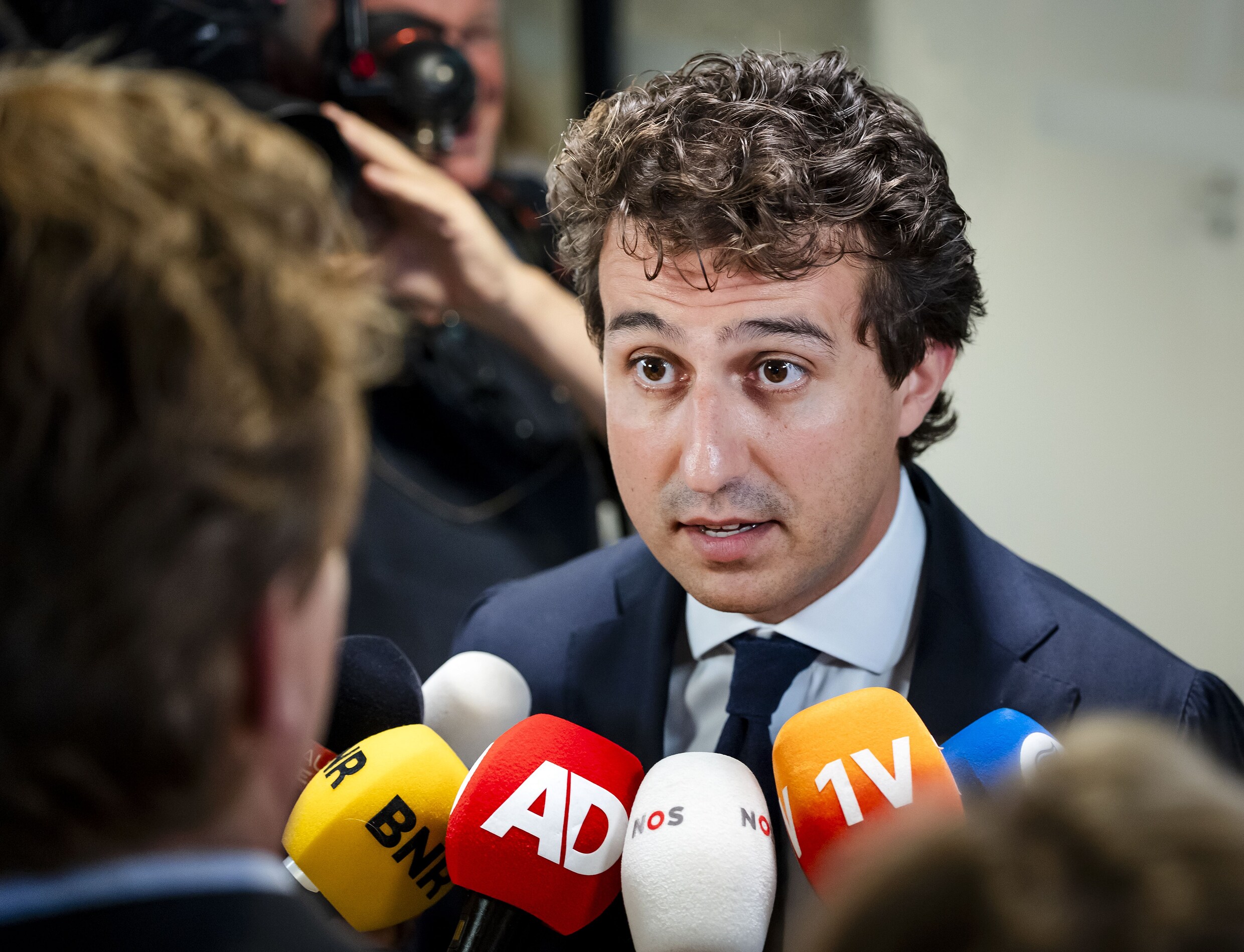 Klaver vandaag tijdens het vragenuur.