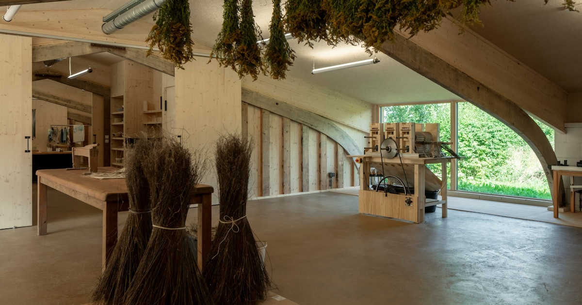 De mode-industrie en de bouw zijn beide grootvervuilers. Op de Fashion Farm in Welsum hopen ze daar 