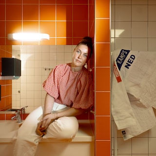 Judoka Marit Kamps stapte over naar een lagere gewichtsklasse: ‘Het voelt alsof ik opnieuw heb moeten leren judoën’