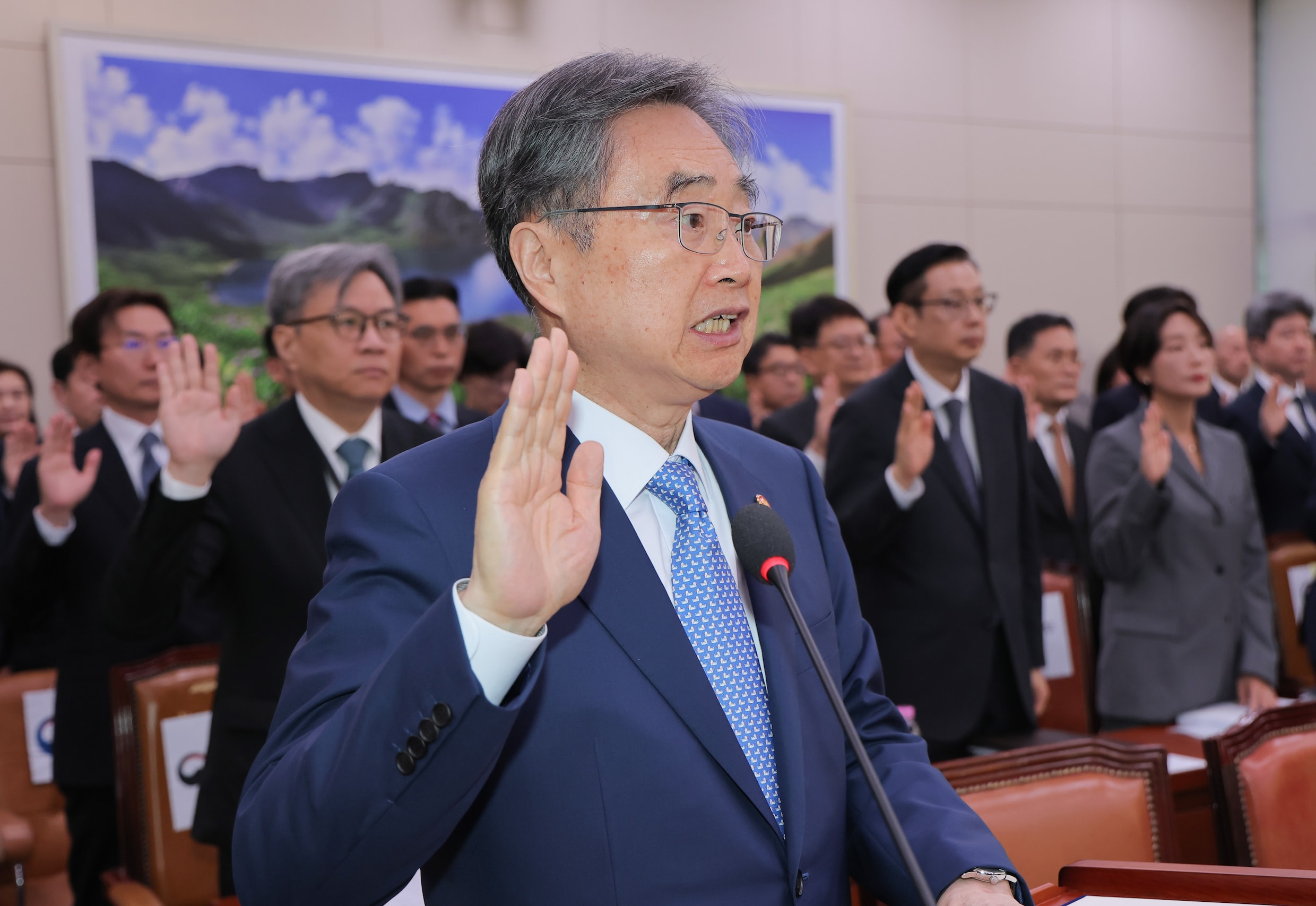 Cho Hyun, de Zuid-Koreaanse buitenlandminister.
