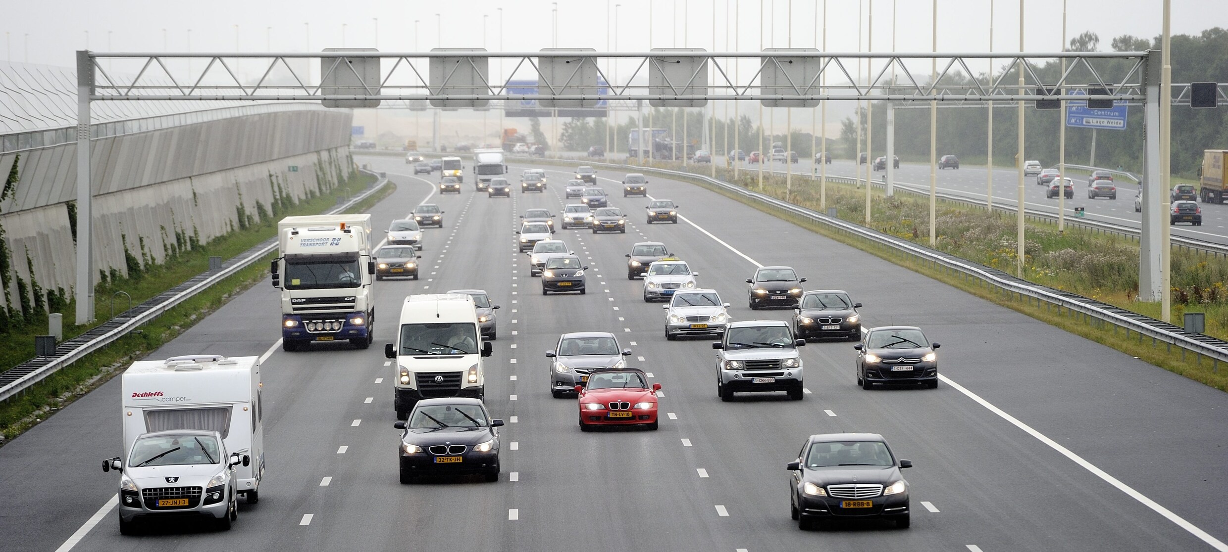 Folders moeten snelheidslimiet A2 uitleggen