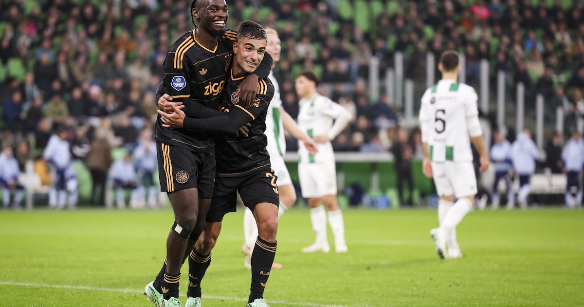Ajax opgelucht na grote overwinning (5-2) bij FC Groningen, geplaagde coach Michel Sánchez krijgt co