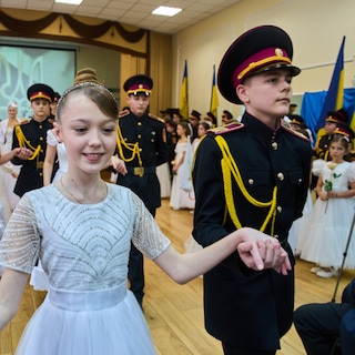 ‘De straatverlichting is hier in Kyiv nu ook uitgevallen. Niet prettig als je ’s avonds een ommetje wil maken’