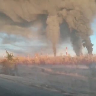 Rusland meldt dat Oekraïne raffinaderijen in regio Samara heeft aangevallen