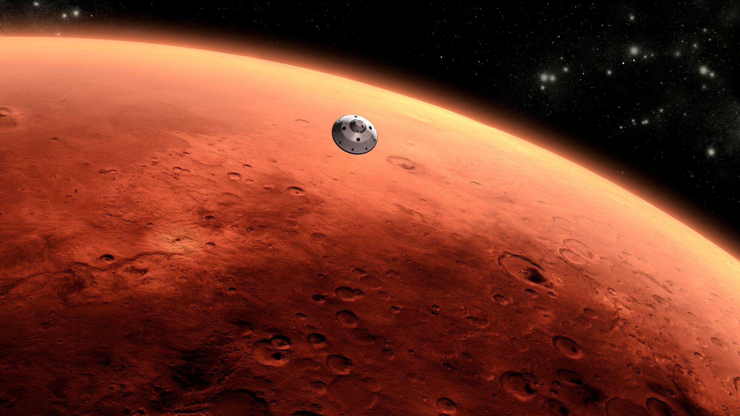 NASA's Maven gaat de mysteries van Mars' dampkring onderzoeken