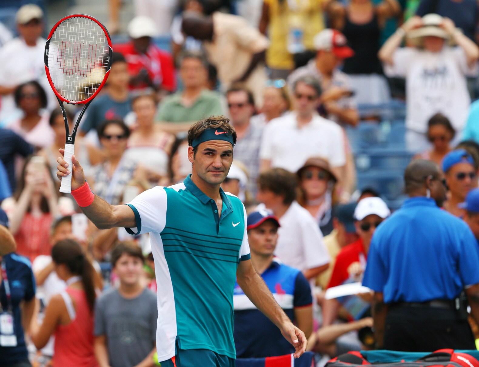 Federer imponeert in eerste ronde US Open