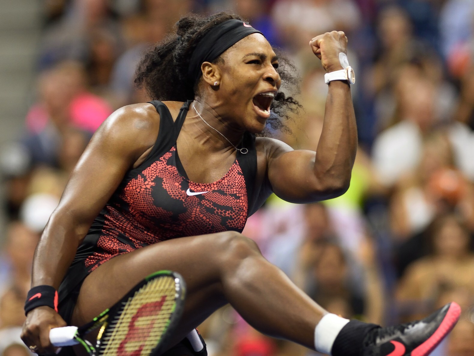 Ook Serena Williams door in US Open