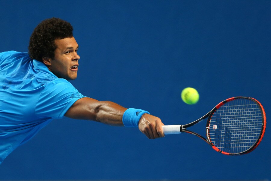 Jo-Wilfried Tsonga.