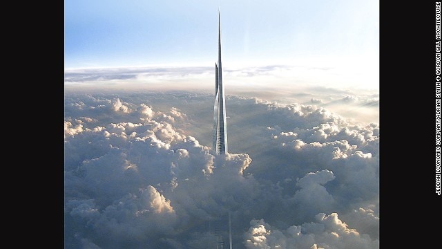 Saoedi-Arabië bouwt hoogste gebouw ter wereld van ruim één kilometer