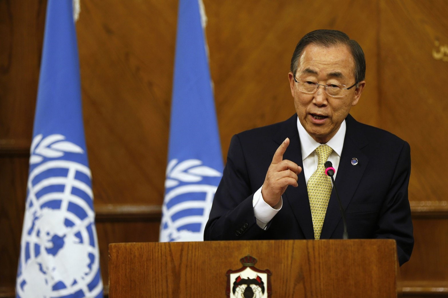 VN-chef 'woedend' over zoekgeraakte raketten Gaza