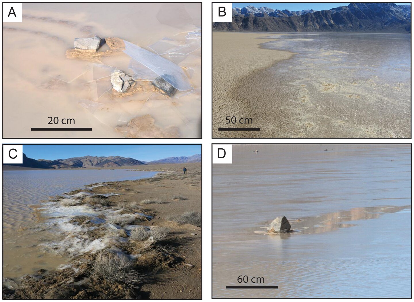 Mysterie van de 'wandelende rotsen' in Death Valley eindelijk opgelost ...
