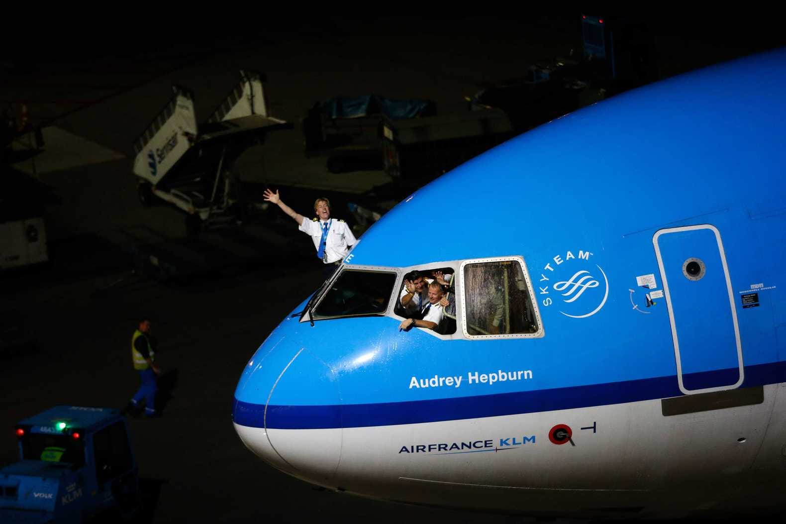 Einde van een tijdperk: laatste MD-11 van KLM geland