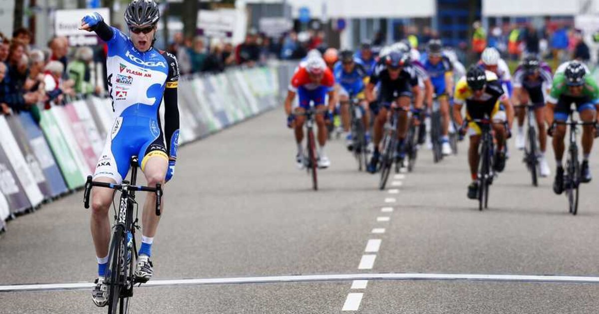 Van der Zwet wint tweede rit Olympia's Tour de Volkskrant