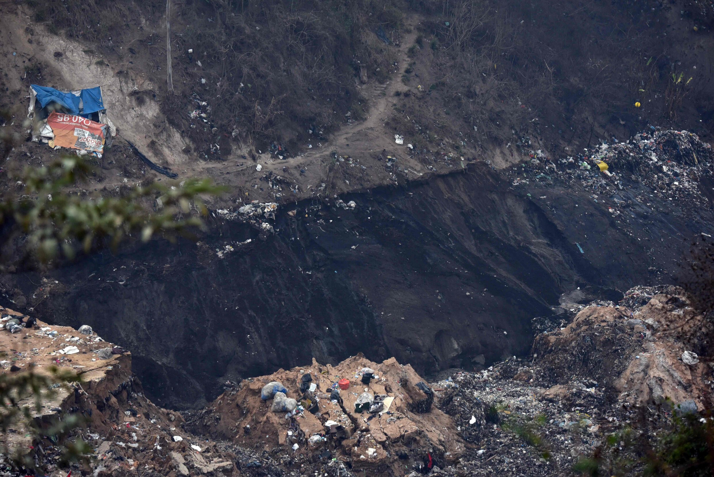 Doden en vermisten na instorting vuilnisbelt Guatemala