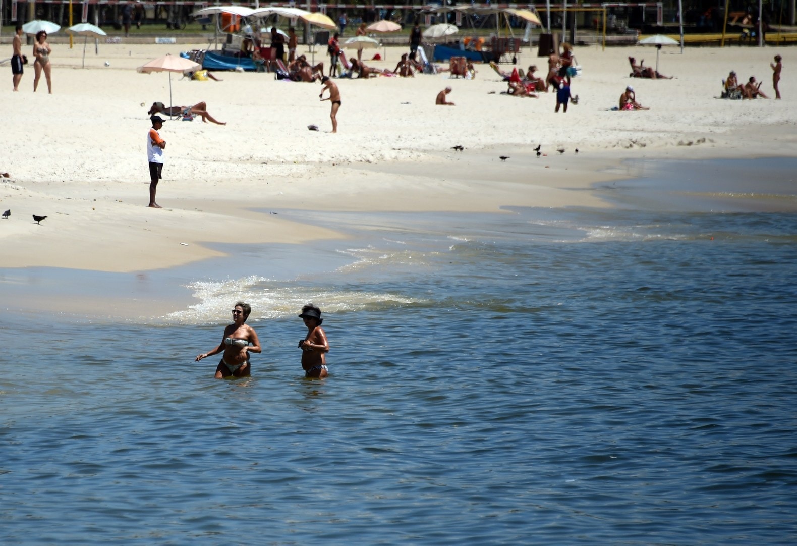 Dodelijke blikseminslag bij Braziliaans strand | de Volkskrant